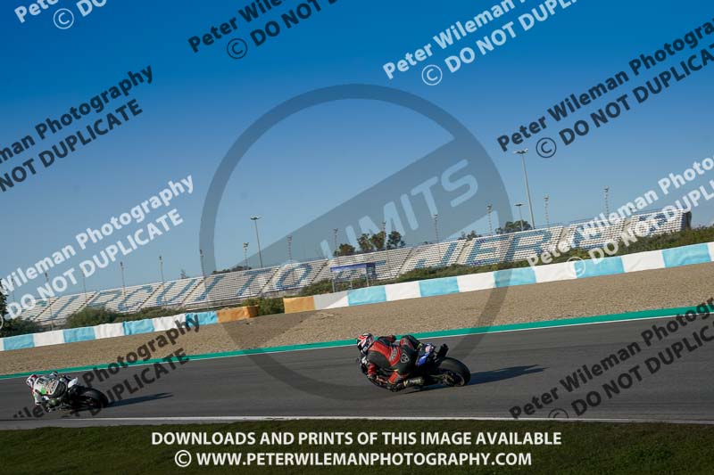 25 to 27th november 2017;Jerez;event digital images;motorbikes;no limits;peter wileman photography;trackday;trackday digital images